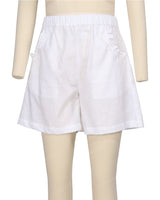 Ruffle Pocket Shorts