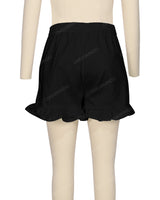 Ruffle Hem Shorts