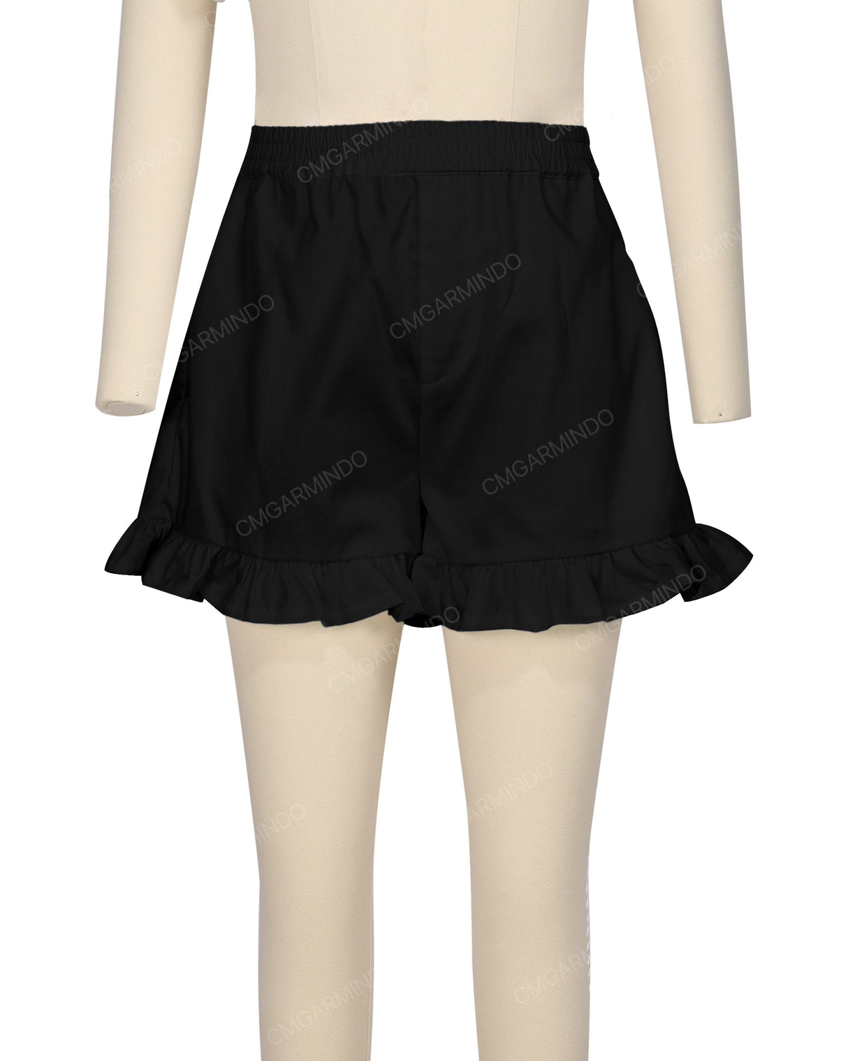 Ruffle Hem Shorts