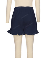 Ruffle Hem Shorts