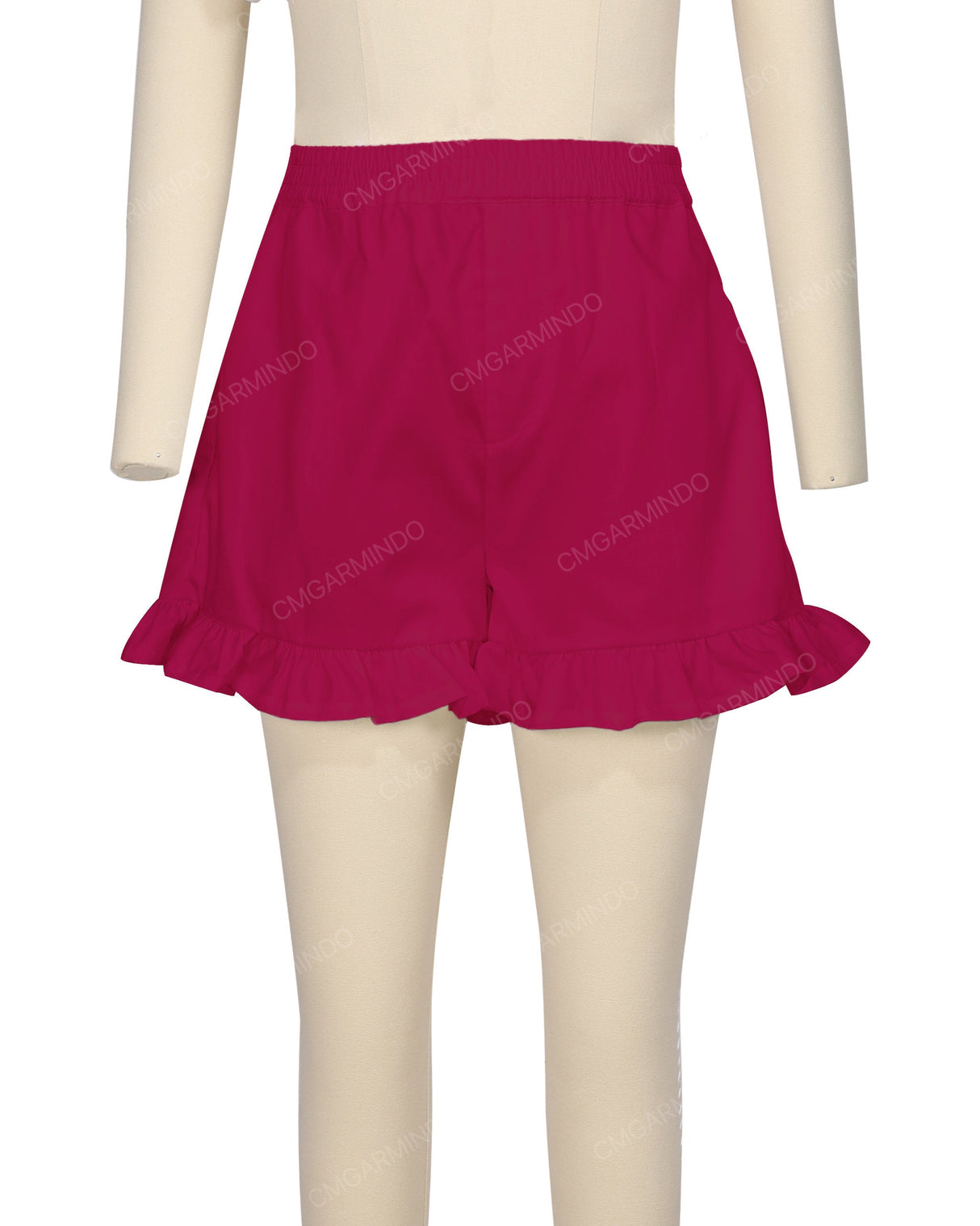 Ruffle Hem Shorts