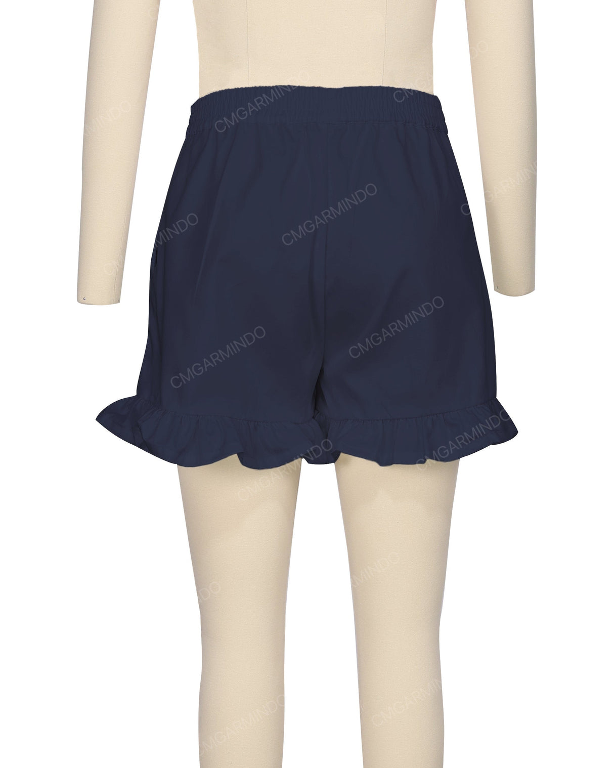 Ruffle Hem Shorts