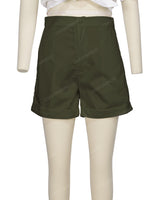 Cuffed Hem Shorts