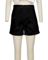 Cuffed Hem Shorts
