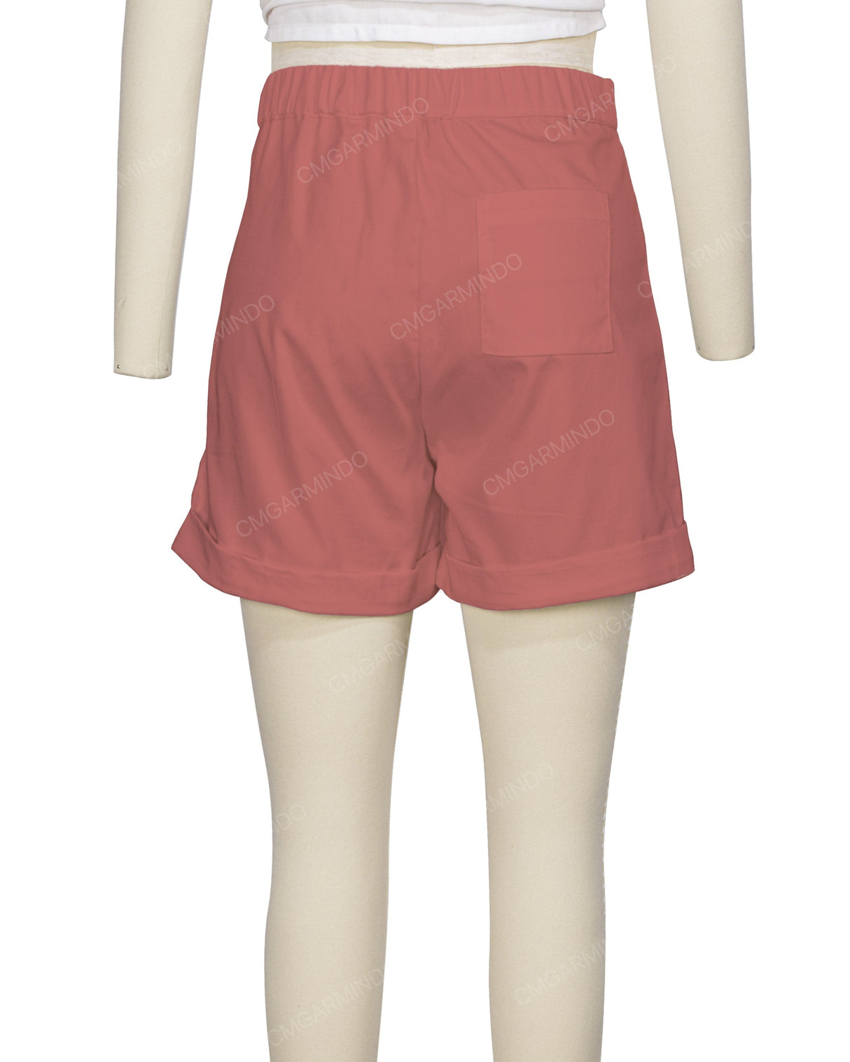 Cuffed Hem Shorts