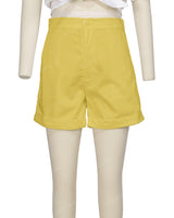 Cuffed Hem Shorts