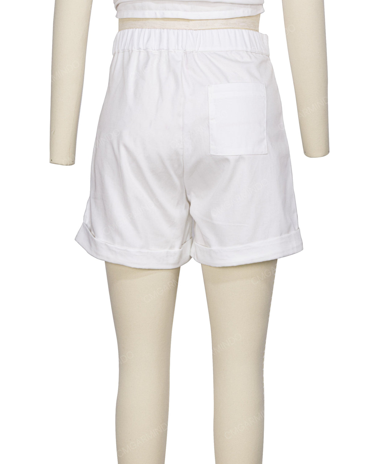 Cuffed Hem Shorts