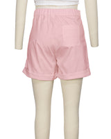 Cuffed Hem Shorts