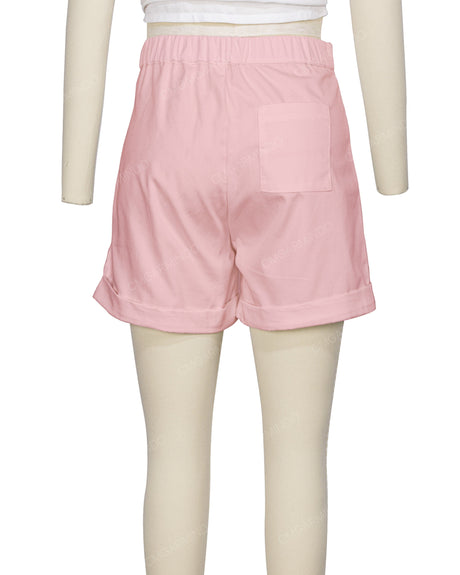 Cuffed Hem Shorts