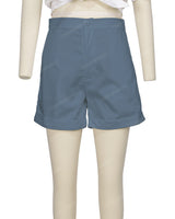 Cuffed Hem Shorts