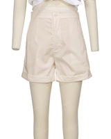 Cuffed Hem Shorts