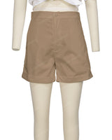 Cuffed Hem Shorts