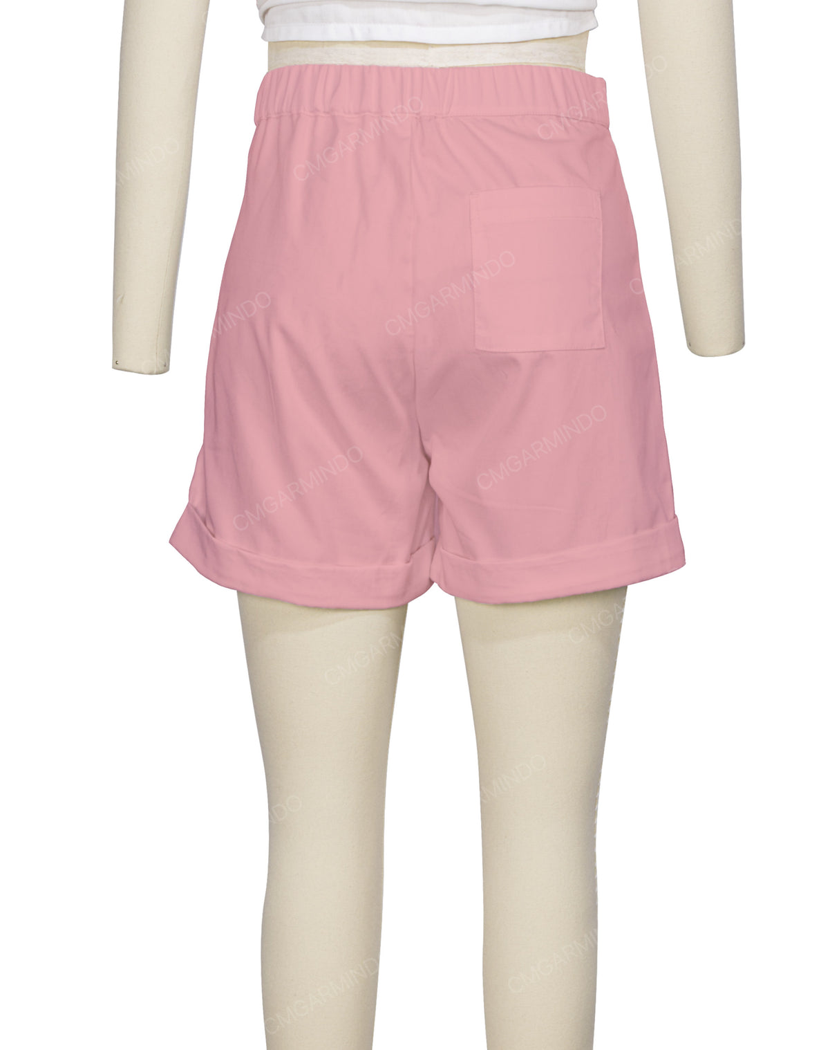 Cuffed Hem Shorts