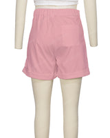 Cuffed Hem Shorts