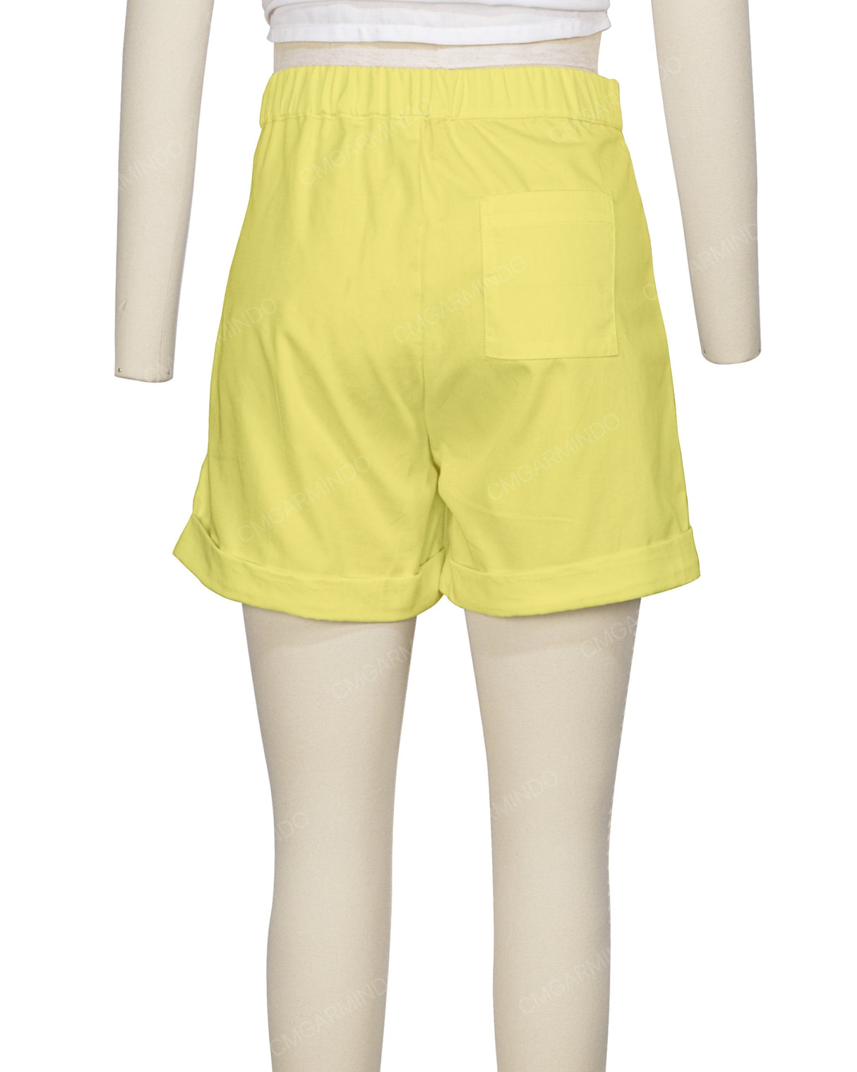Cuffed Hem Shorts