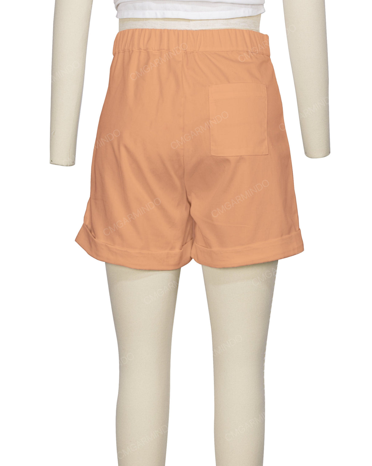 Cuffed Hem Shorts