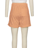 Cuffed Hem Shorts