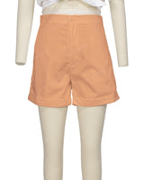 Cuffed Hem Shorts