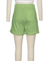 Cuffed Hem Shorts