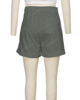 Cuffed Hem Shorts