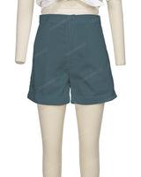 Cuffed Hem Shorts
