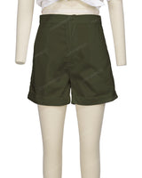 Cuffed Hem Shorts