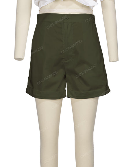 Cuffed Hem Shorts