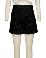 Cuffed Hem Shorts