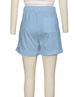 Cuffed Hem Shorts