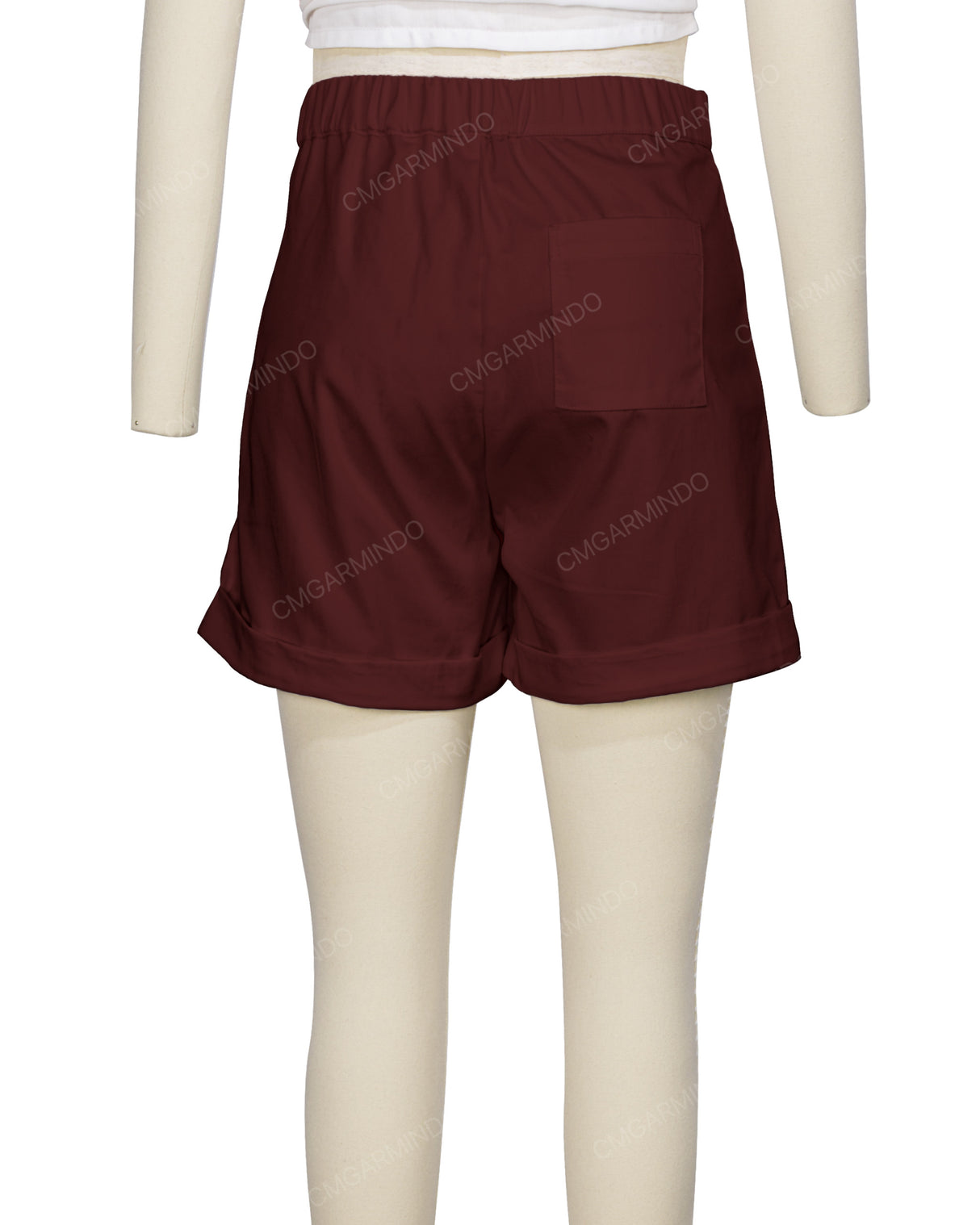Cuffed Hem Shorts