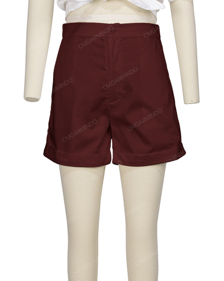 Cuffed Hem Shorts