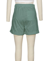 Cuffed Hem Shorts