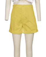 Cuffed Hem Shorts