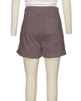 Cuffed Hem Shorts