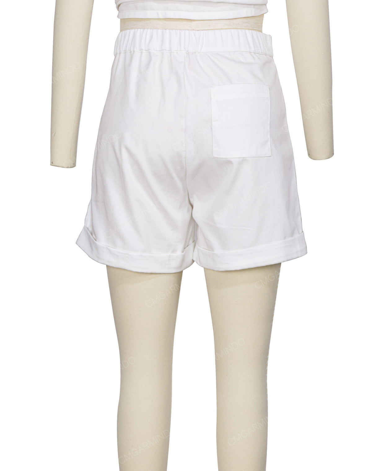 Cuffed Hem Shorts