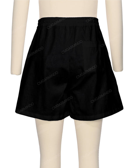 Elastic Waist Shorts