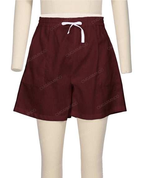 Elastic Waist Shorts