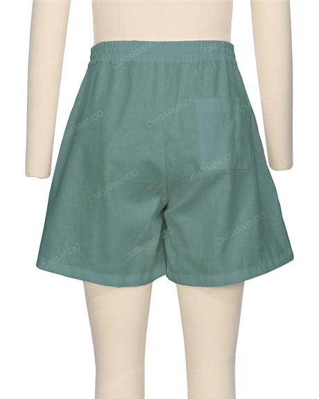 Elastic Waist Shorts