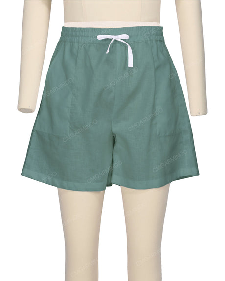 Elastic Waist Shorts