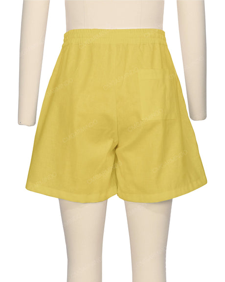 Elastic Waist Shorts