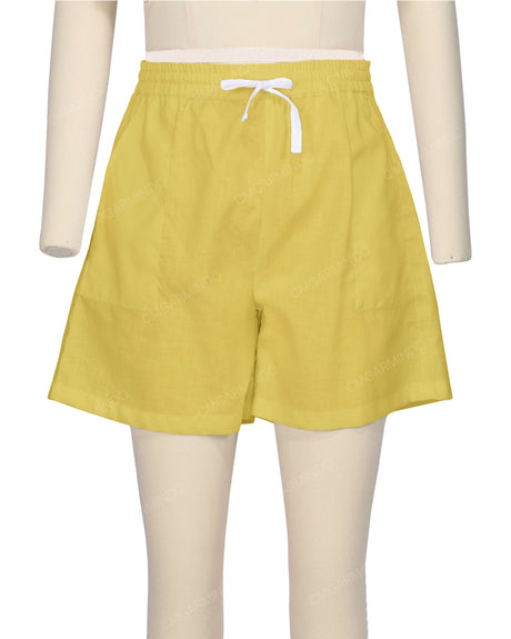 Elastic Waist Shorts
