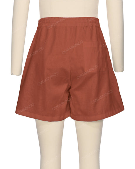 Elastic Waist Shorts
