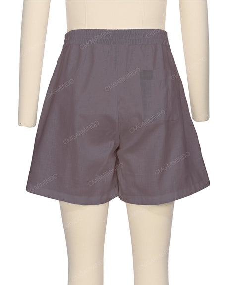 Elastic Waist Shorts