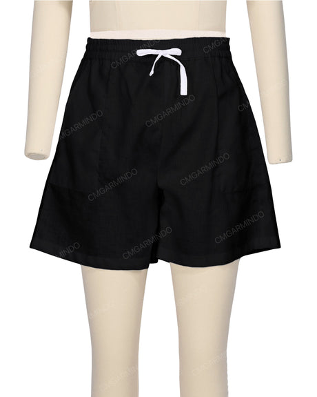 Elastic Waist Shorts