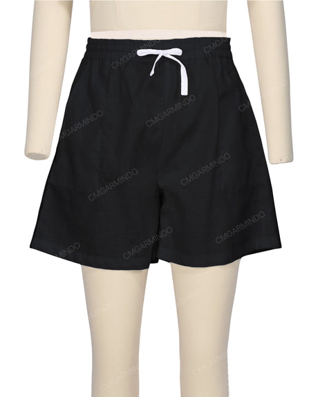 Elastic Waist Shorts