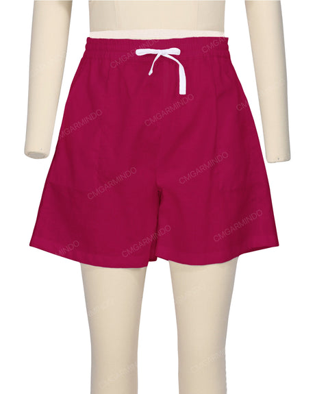 Elastic Waist Shorts