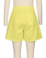 Elastic Waist Shorts