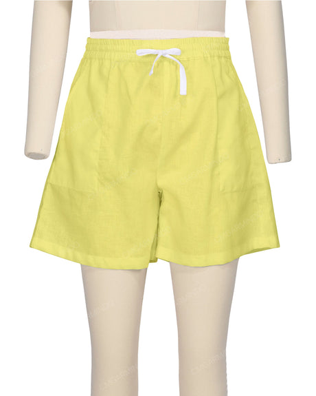 Elastic Waist Shorts