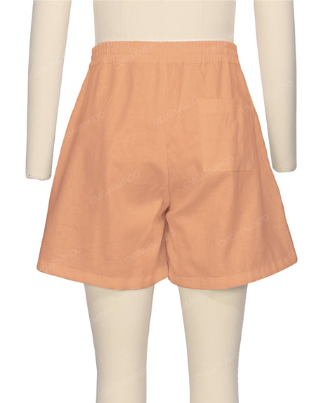 Elastic Waist Shorts