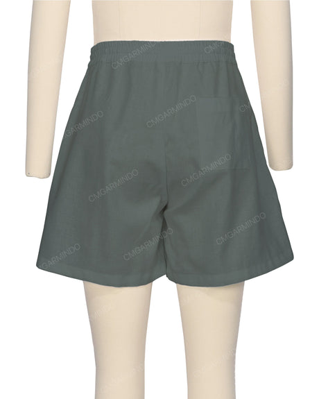 Elastic Waist Shorts